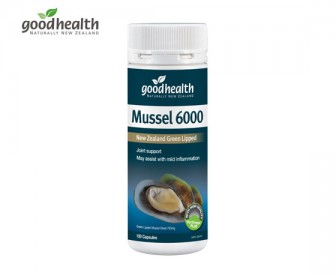 Good Health 好健康 青口精/绿唇贻贝胶囊6000mg 100粒 Good Health 好健康 青口精/绿唇贻贝胶囊6000mg 100粒